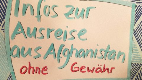 Infos zur Ausreise aus Afghanistan