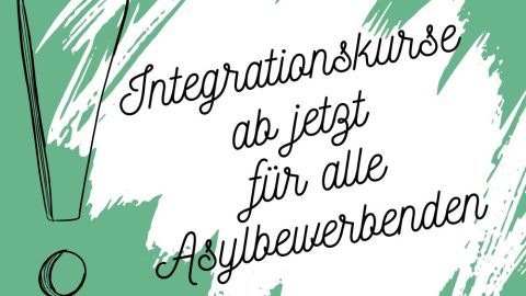 Integrationskurse für alle Asylbewerbende