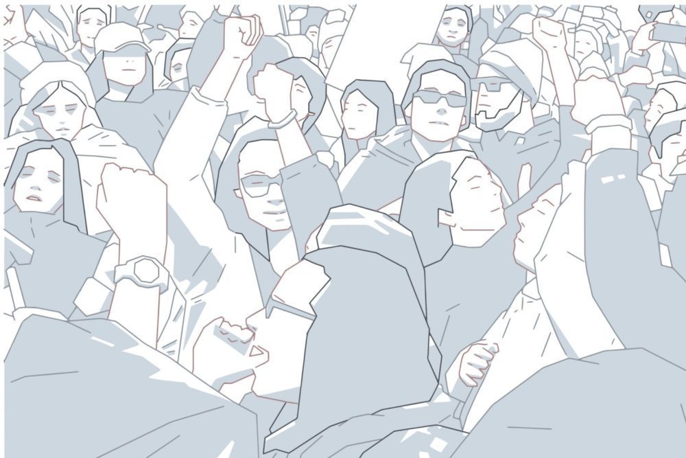 Menschenrechte-Protest-Kultur