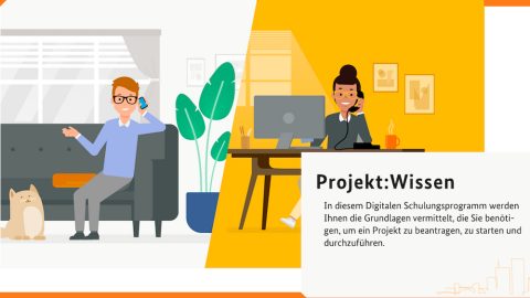Digitale Lernplattform „Projekt: Wissen“