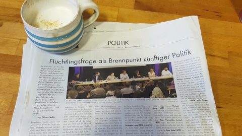 Flüchtlingsfrage im Brennpunkt